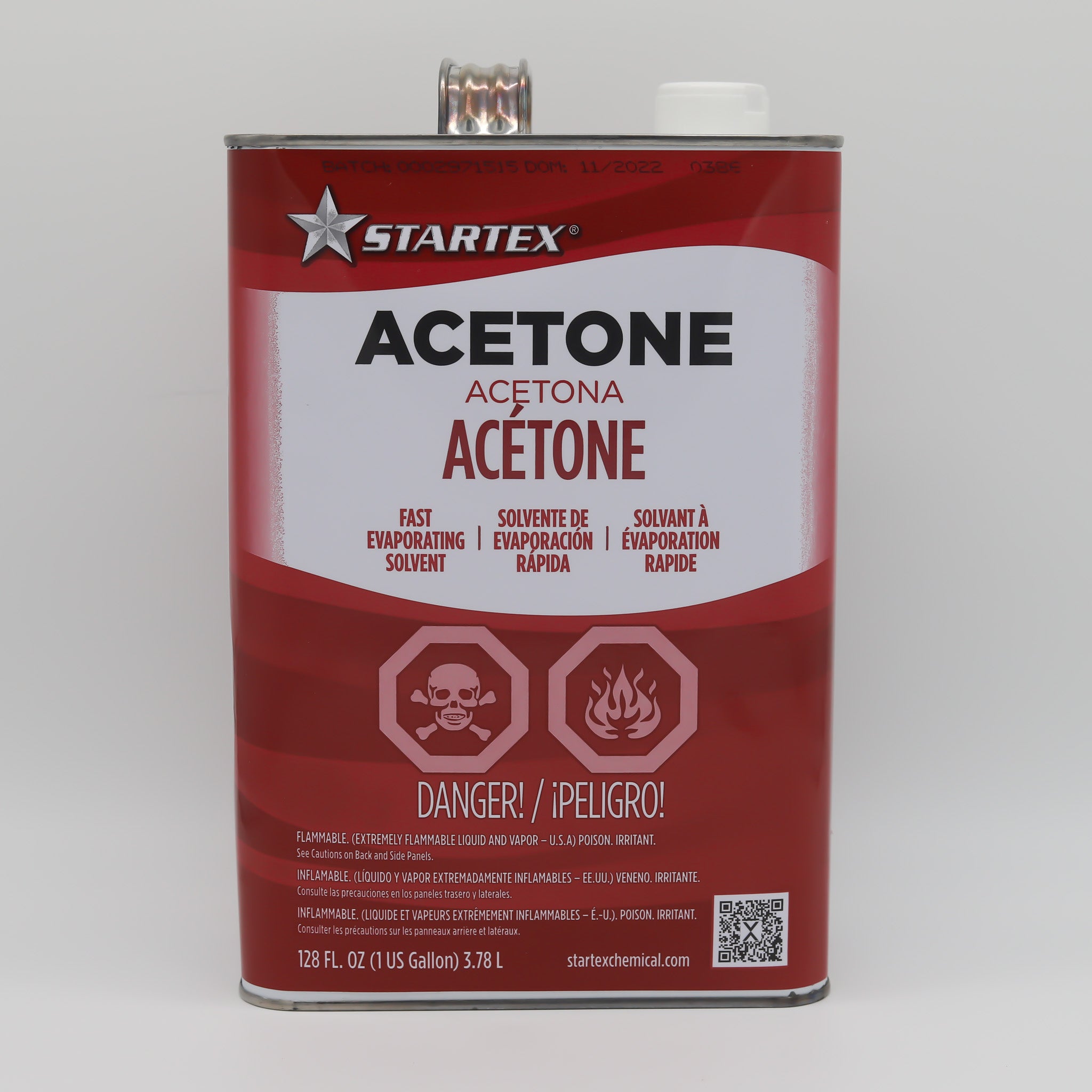 Acetone 1 Gallon - Freight Only