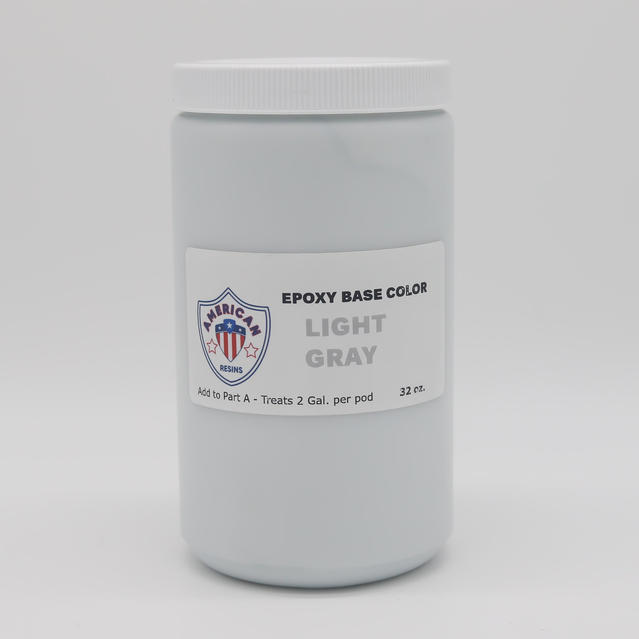 Solid Color Epoxy Colorant - Light Gray 32oz