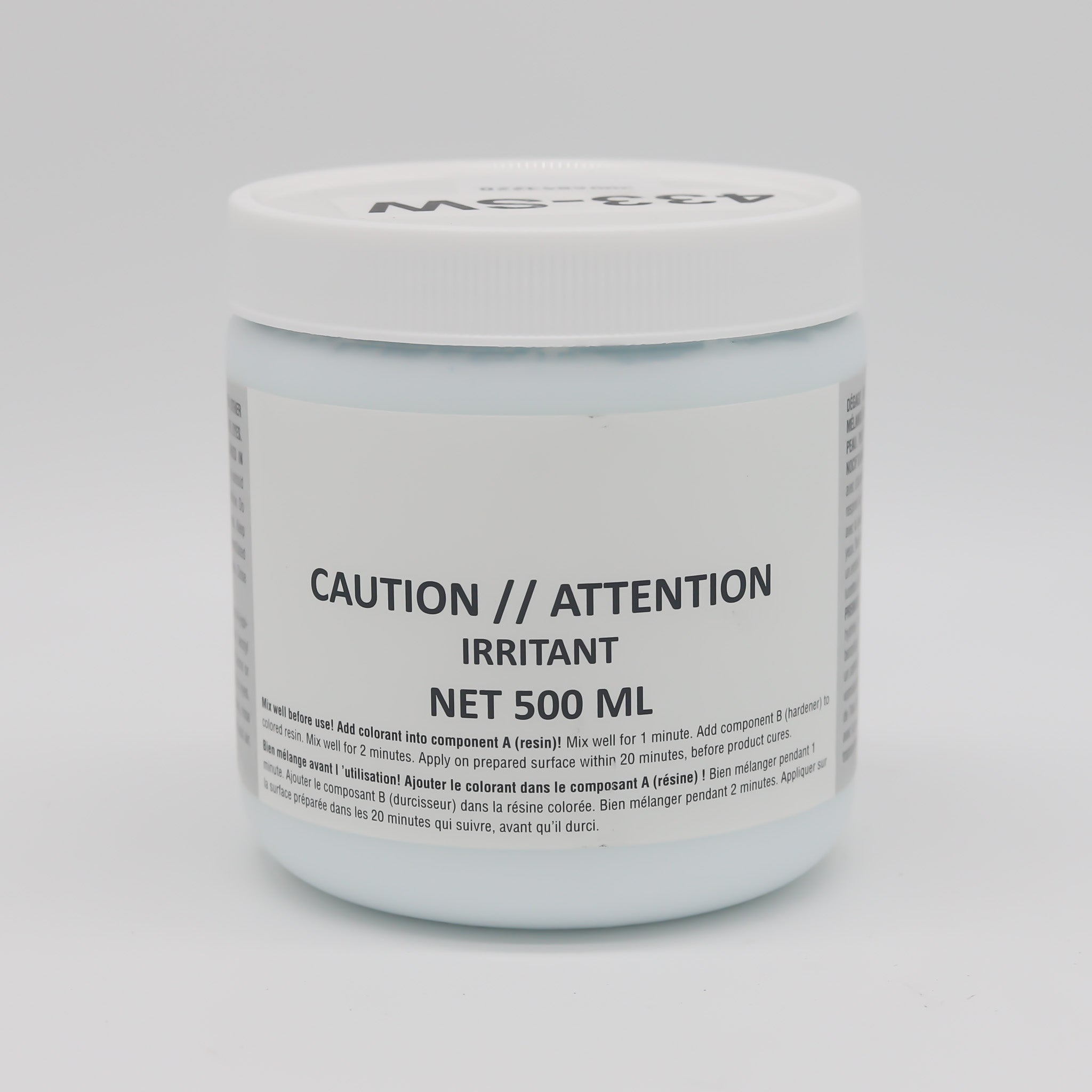 Solid Color Epoxy Colorant 500 ml - Super White