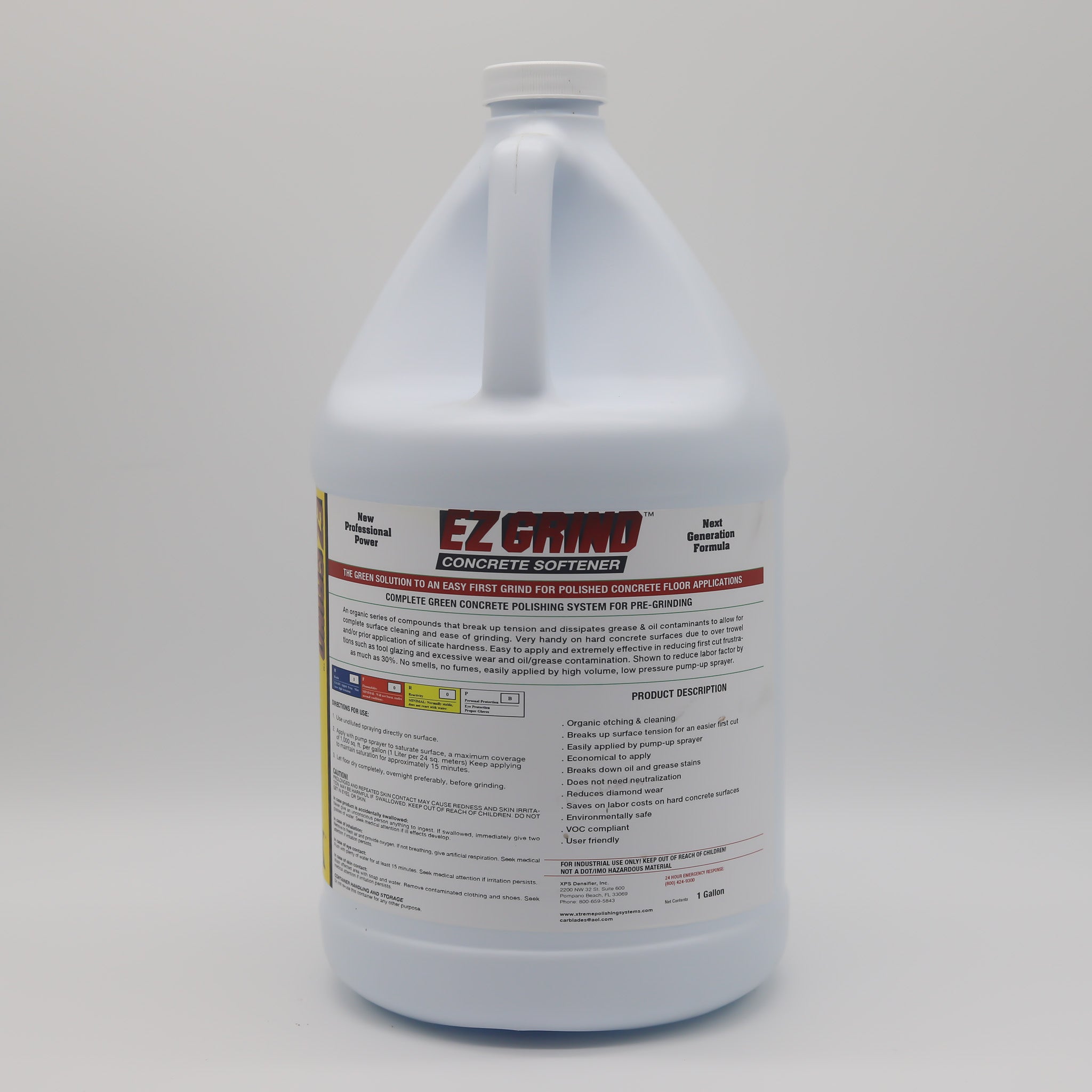 Xtreme EZ Grind Concrete Softener - 1 Gallon - Freight Only